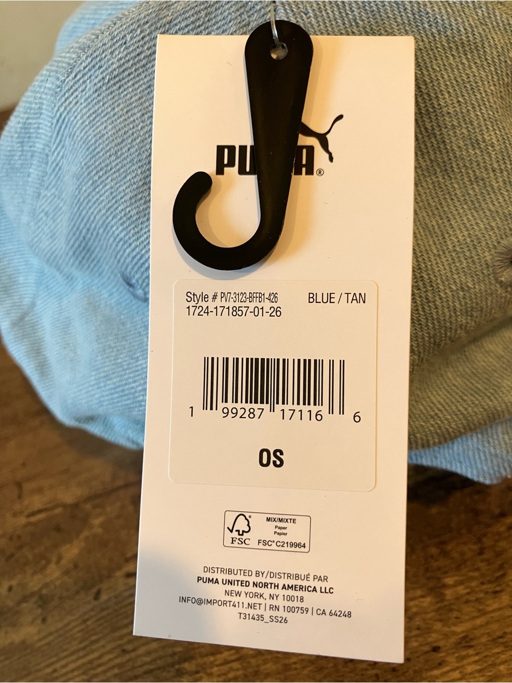 Puma hat - Picture 4 of 5